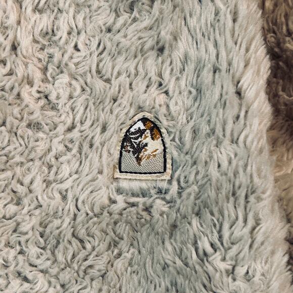 KÜHL Flight Jacket Women’s Small Plush Fleece Zip Hoodie Beige - Picture 14 of 16